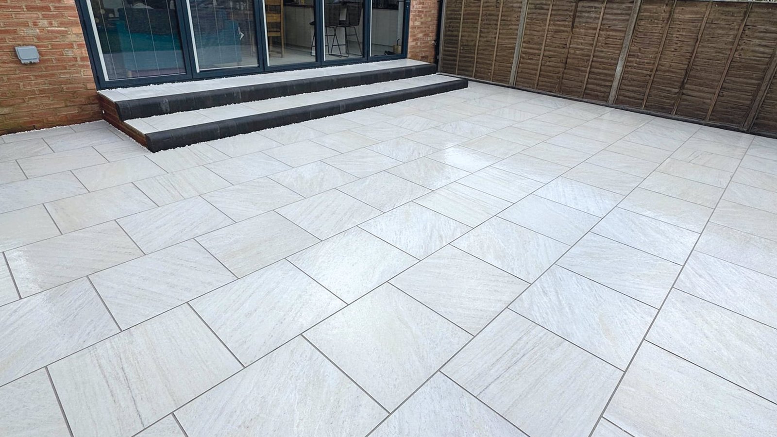 Step Detailing and Drainage Channel